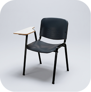Silla AC 20 Universitaria con fondo 1