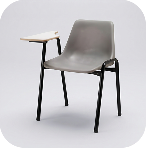 Silla AC 20 Universitaria con fondo 6